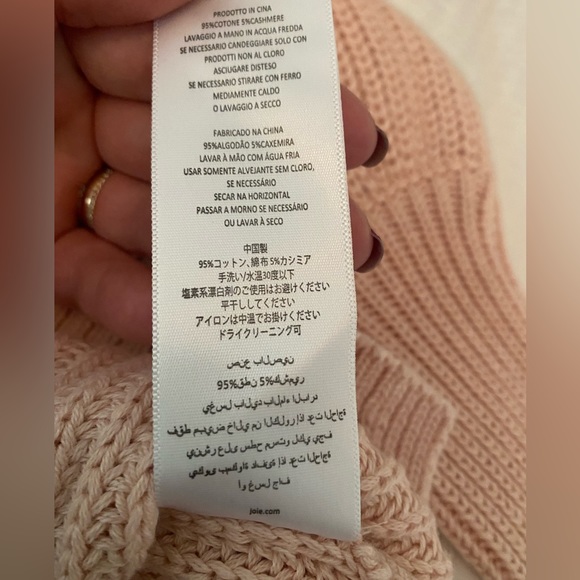 Joie Petal Pink Sweater - Picture 9 of 9